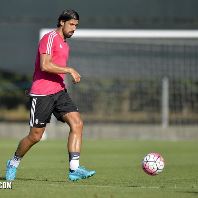 Khedira in gruppo
