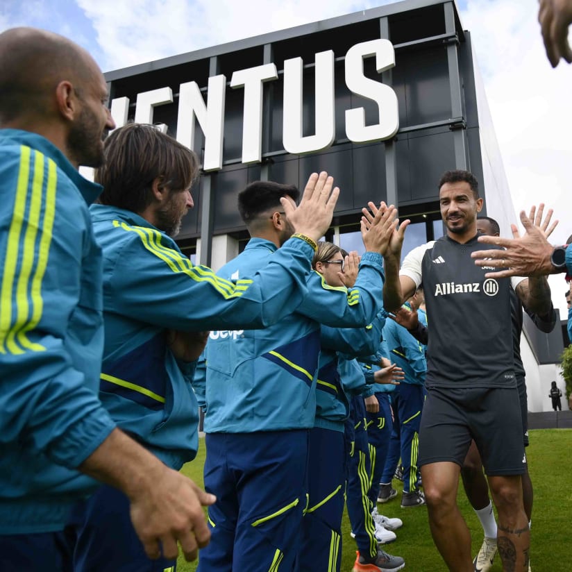 Gallery | A morning as champions for the Juventus Paralympic and Experimental Team