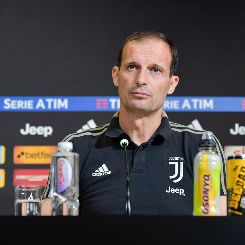 Allegri: "Cagliari first, Champions League later"