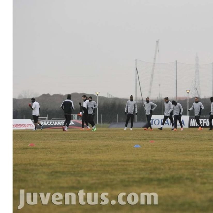 La rifinitura prima della partenza per la Turchia - Final training session before departing for Turkey