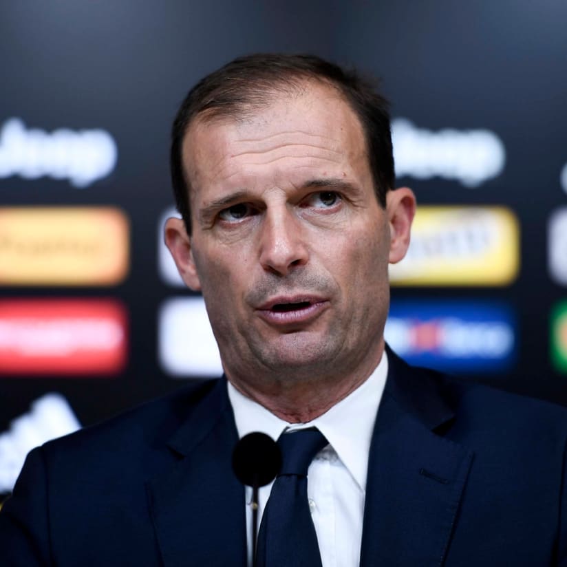 Allegri: "We must play with anger"