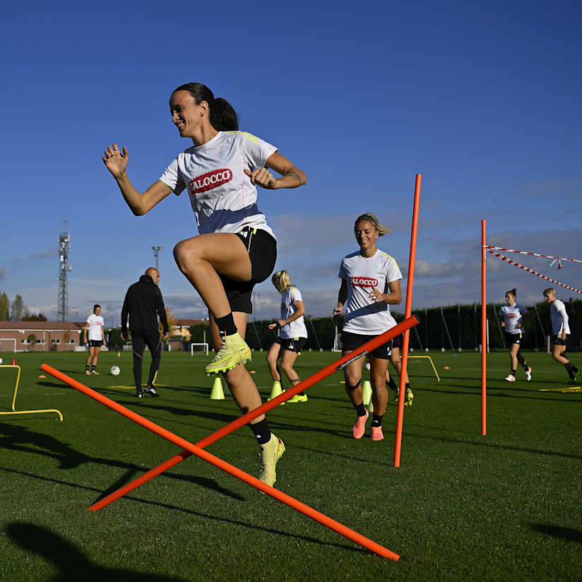 GALLERY | Le bianconere si preparano per la ripresa del campionato