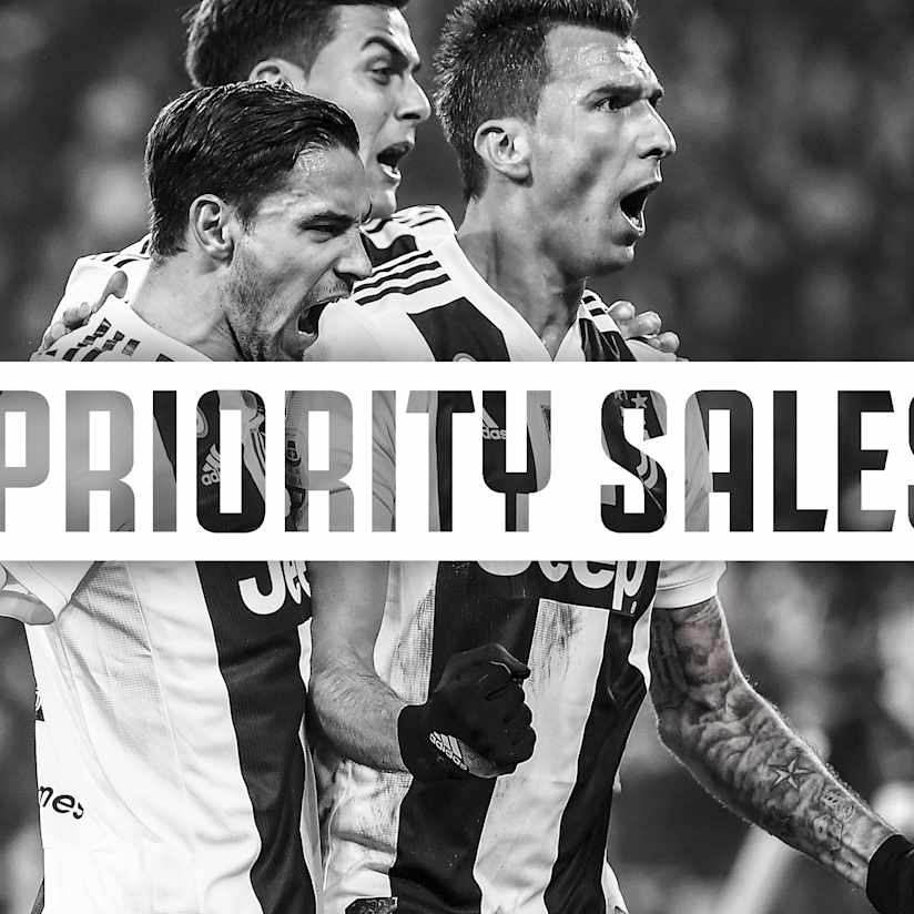 Juve-Atalanta ⎮Priority sales for Juventus Members starts tomorrow!