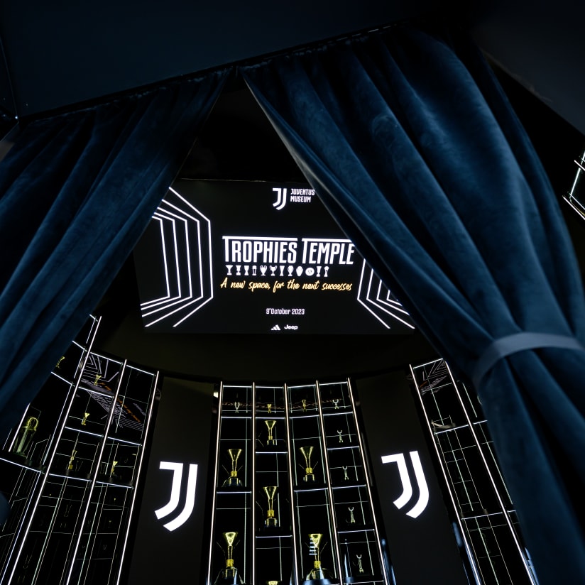 Juventus Museum Trophies temple