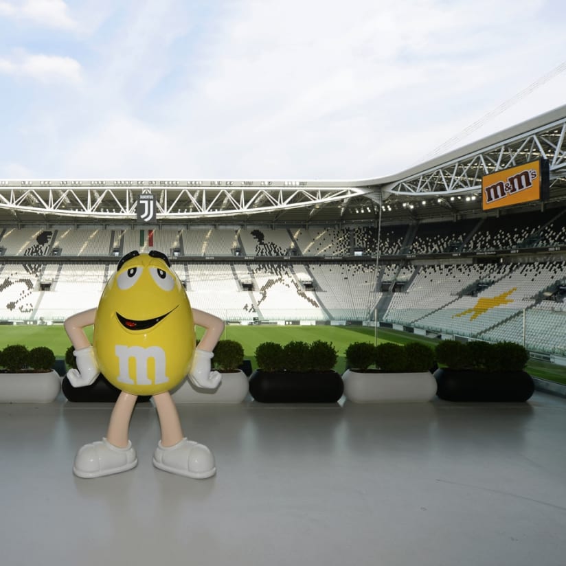 Juventus and M&M’s®: Ready to entertain you