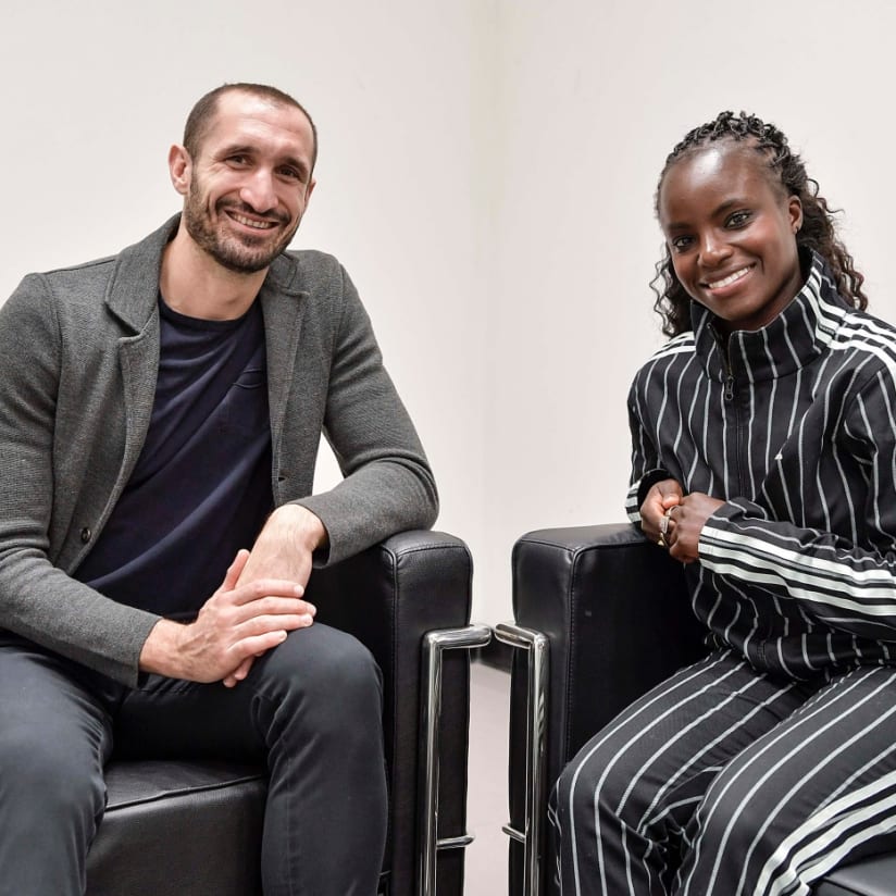 Chiellini & Aluko for “Common Goal”