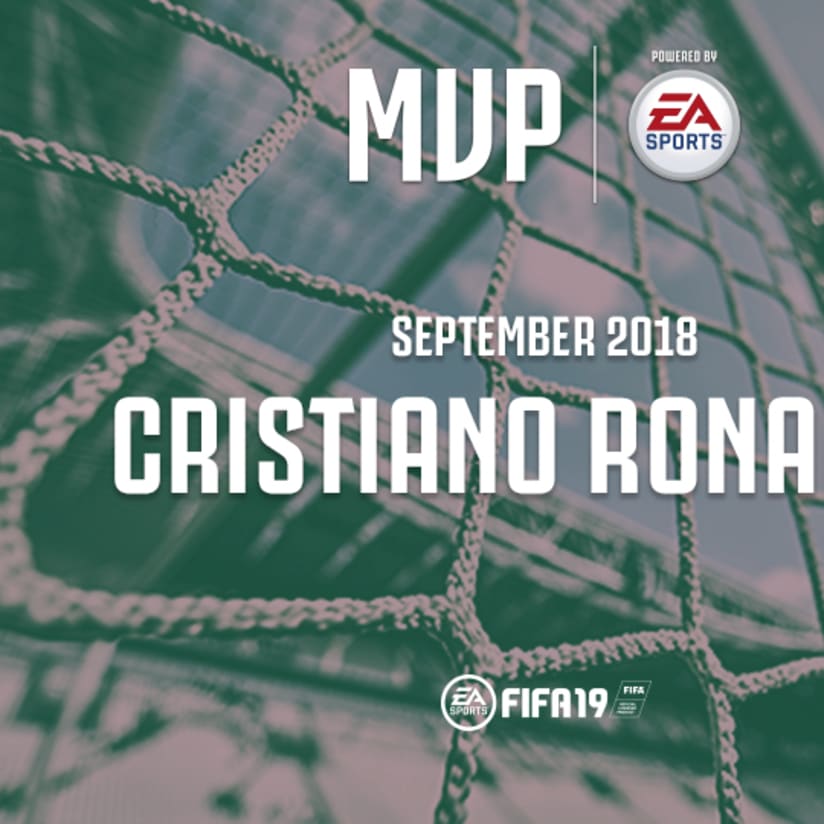 MVP of the Month: the winner is... Cristiano!