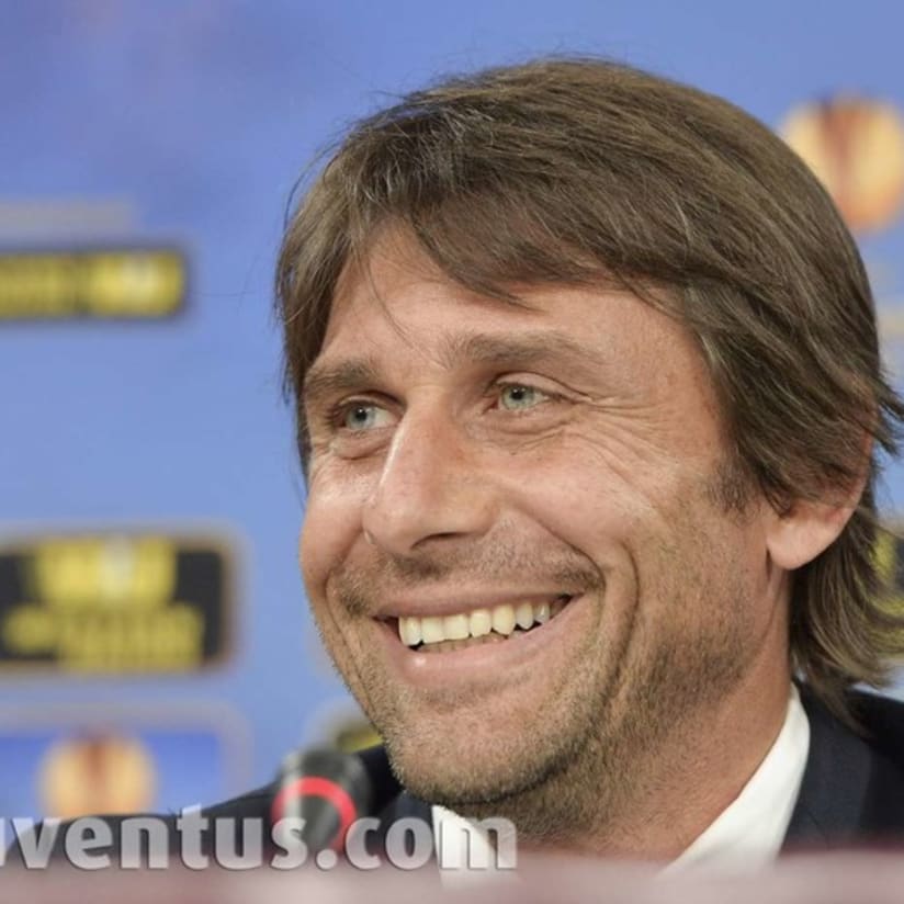 #BenficaJuve, Conte parla ai media a Lisbona - Conte addresses the media in Lisbon