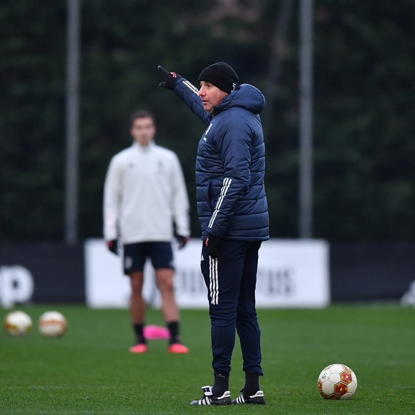 Under 23, allenamento con vista Pro Patria