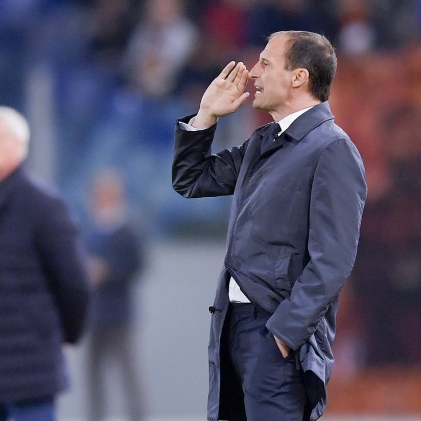 Le immagini più belle di Roma-Juventus