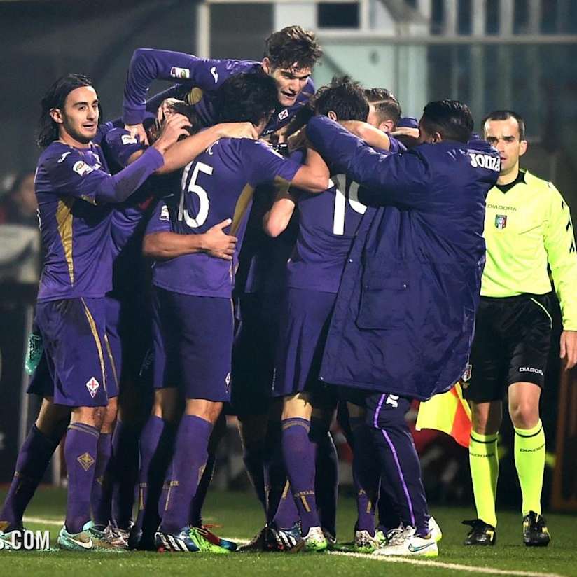 Fiorentina on the road