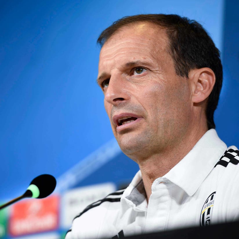 Allegri: «Dobbiamo giocare due grandi partite»