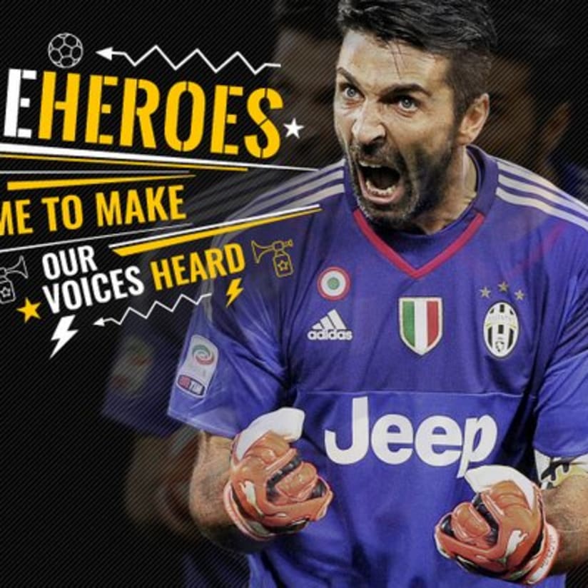 Record your support and #BeHeroes! 