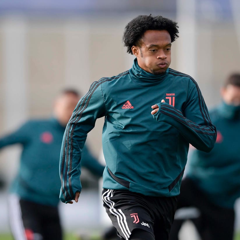 Ripresa alla Continassa