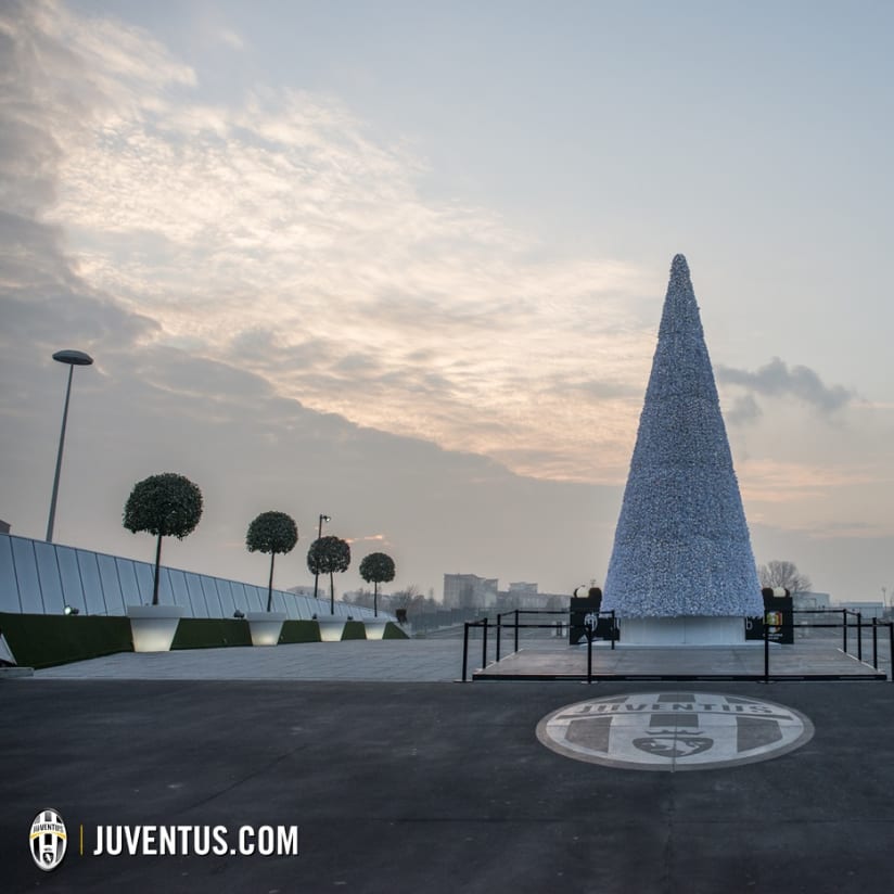 Christmas spirit at J-Stadium