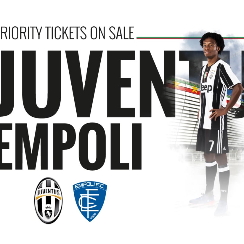Priority ticket info for Empoli
