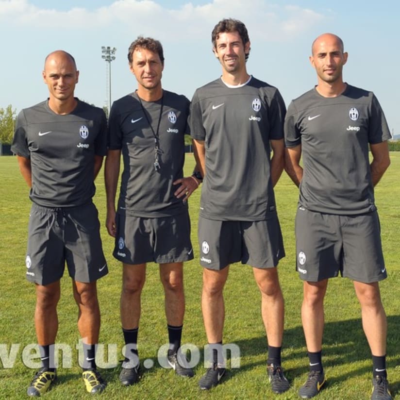 Giovanissimi Nazionali al lavoro - Giovanissimi Nazionali begin training