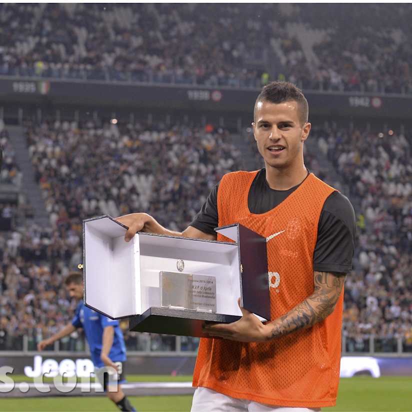 Marco premia Sebastian: che emozioni allo Stadium!