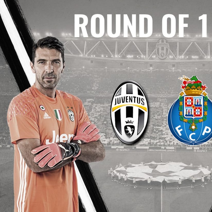 Juve to face Porto in UCL last 16