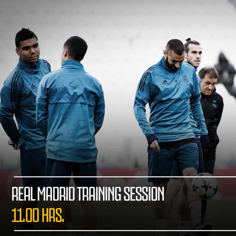 LIVE: Real Madrid training session | Champions League