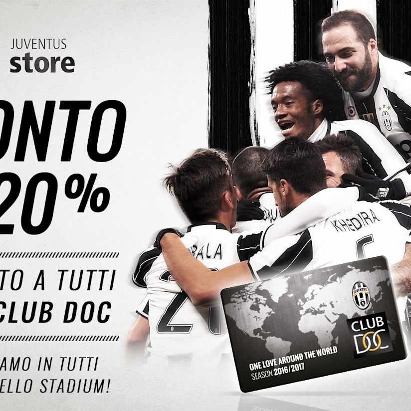 Juve-Inter: grandi promo nei J|Store allo Stadium
