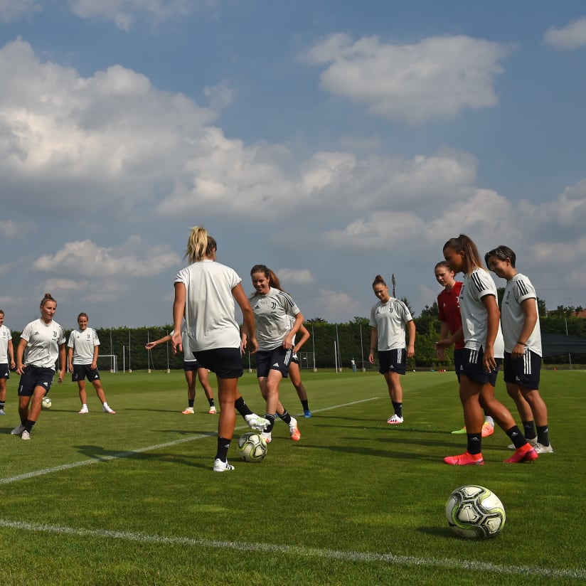 Women, il primo allenamento di squadra della nuova stagione