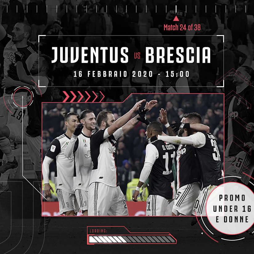Juve-Brescia, vendita libera!