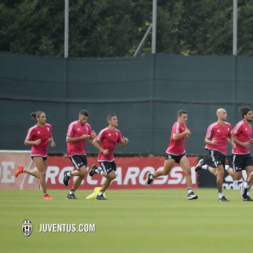 Latihan yang terperinci bagi Bianconeri