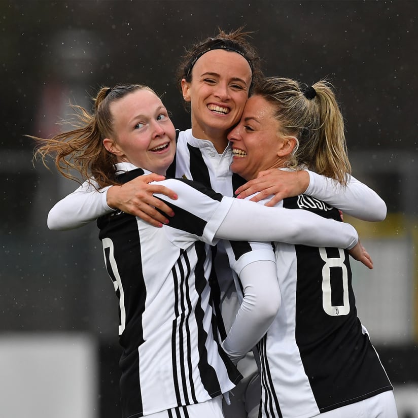 Juventus Women: poker al Pink Bari