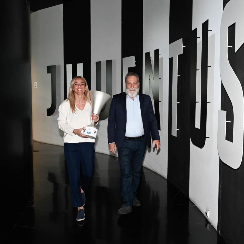 Gallery | La consegna della Coppa Italia Femminile allo Juventus Museum