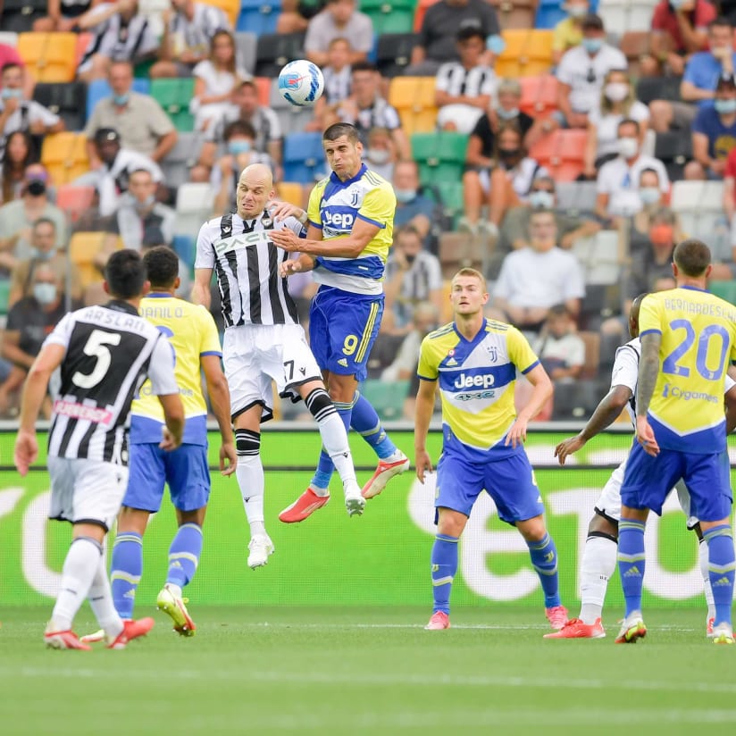 Juventus draw 2-2 with Udinese