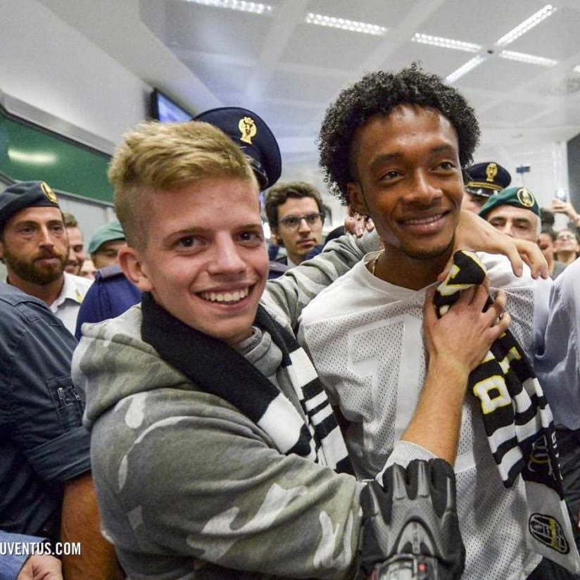 All the charisma of Cuadrado