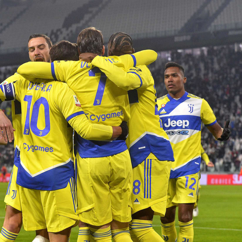 JUVENTUS EDGE INTO THE ITALIAN CUP SEMI-FINALS