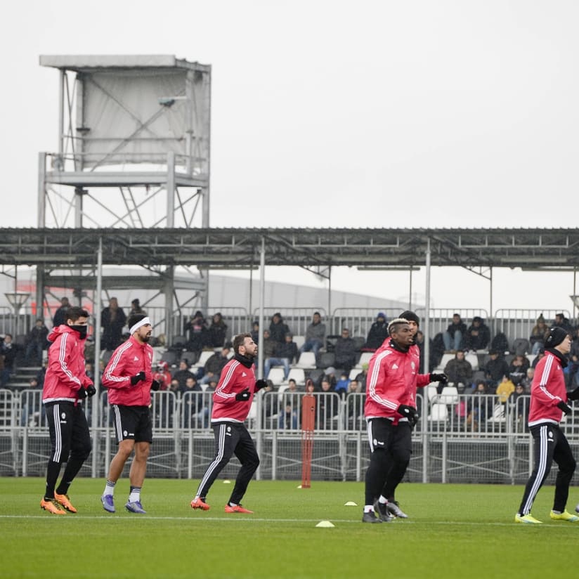 Wet weather warm-up
