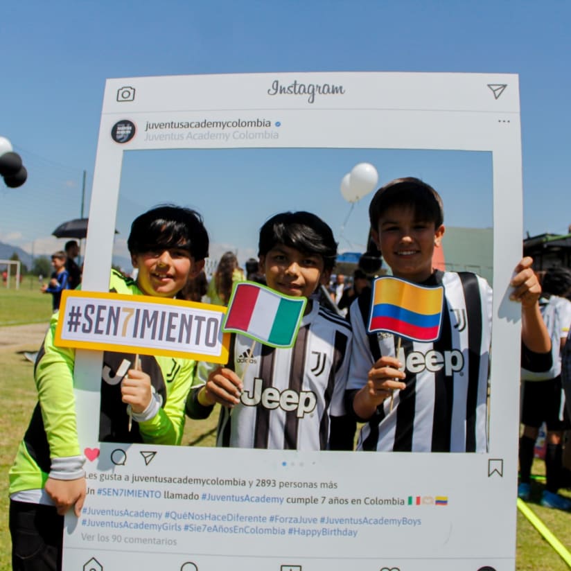 7 anni di Juventus Academy Colombia