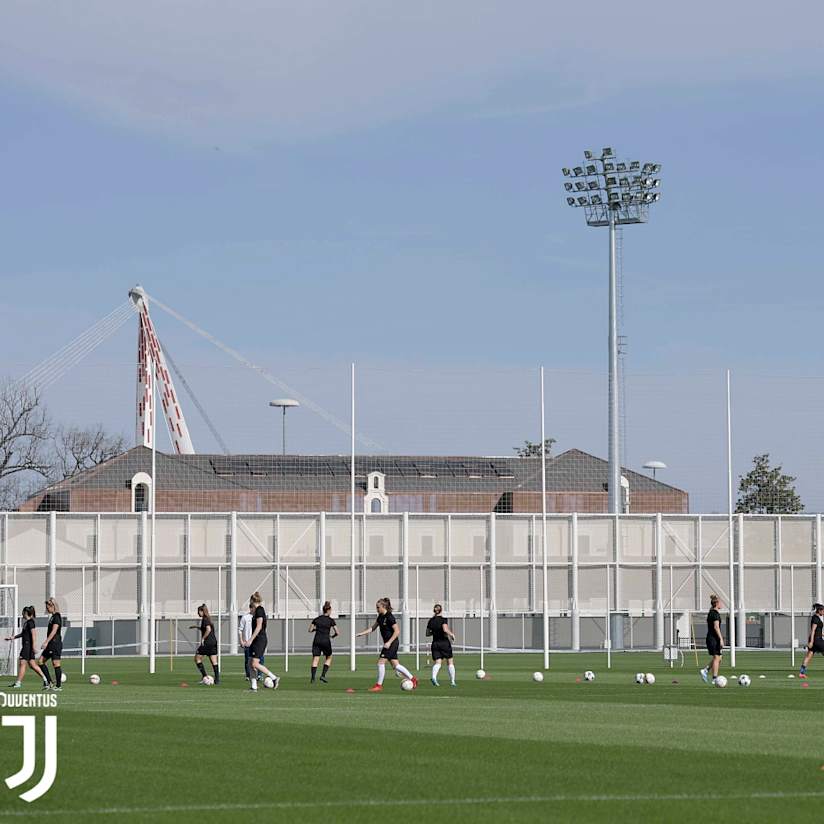 Women, prime corse alla Continassa!