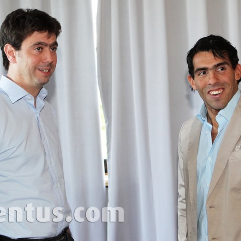 Carlos Tevez alla Juventus - Carlos Tévez joins Juventus