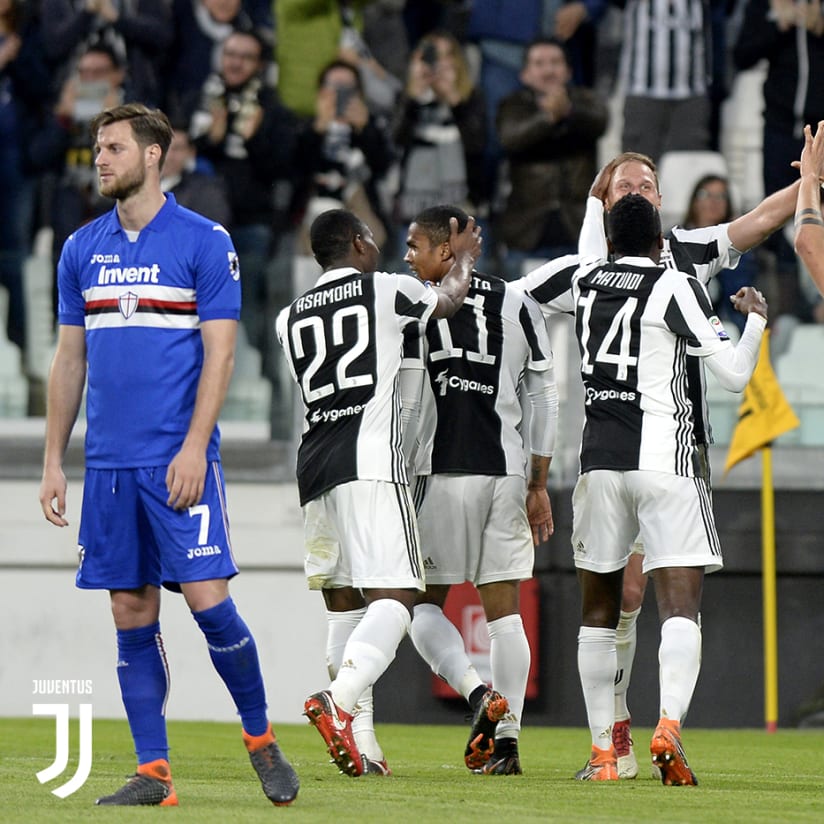 Three-goal Juve see off Samp!