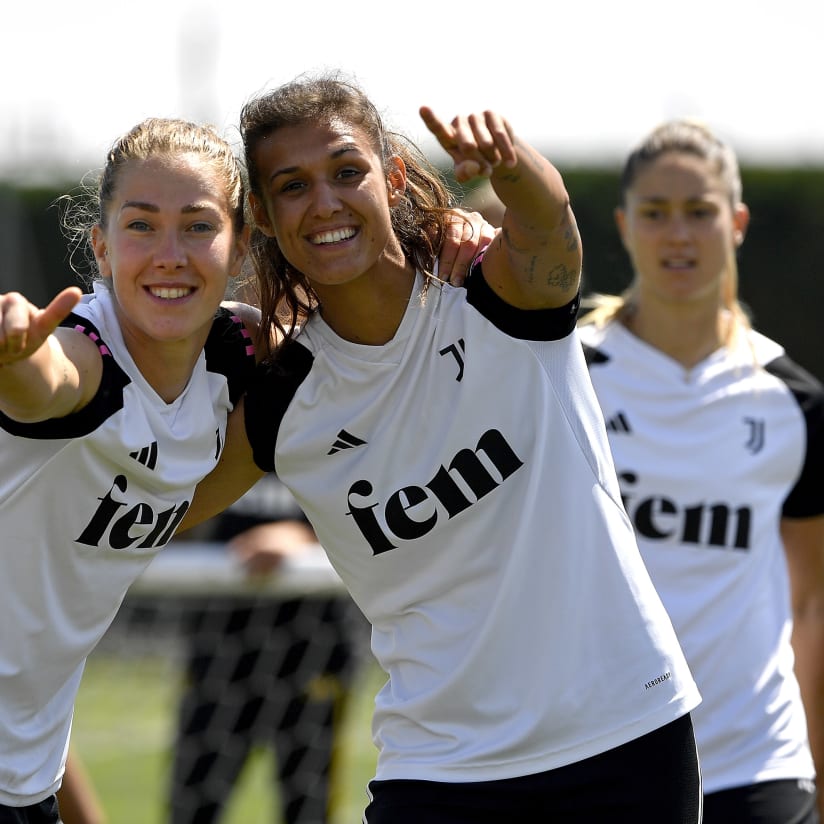 Gallery | Mercoledì in campo per la Juventus Women