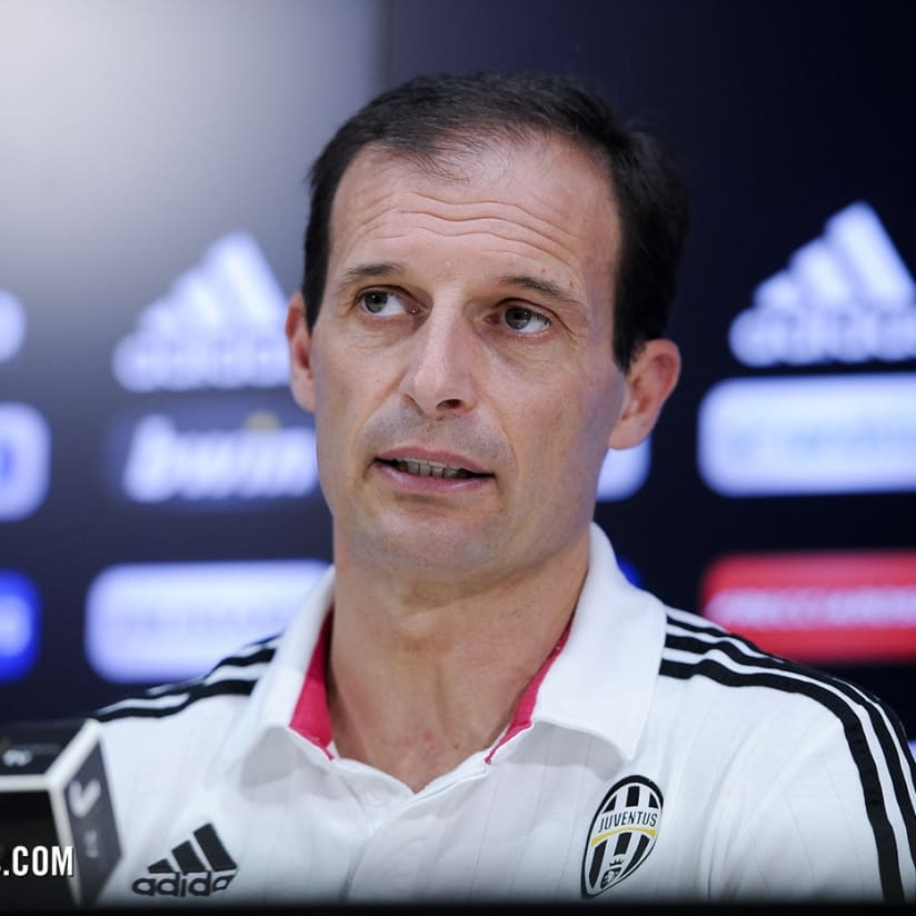 #JuveTorino: Allegri meets the media in Vinovo 