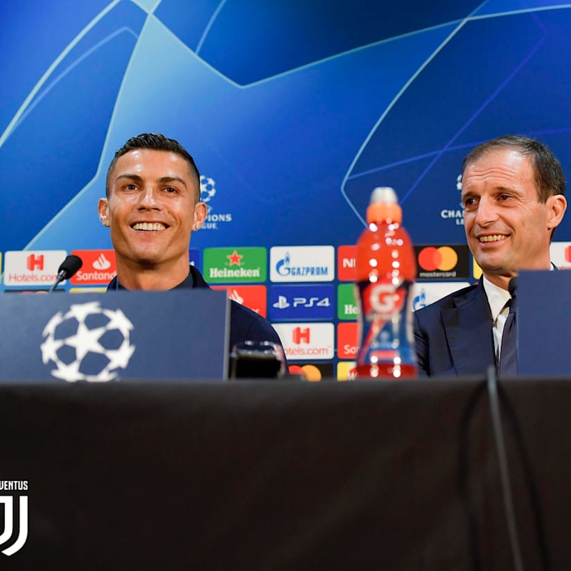 Allegri e Ronaldo: «Una partita molto importante»