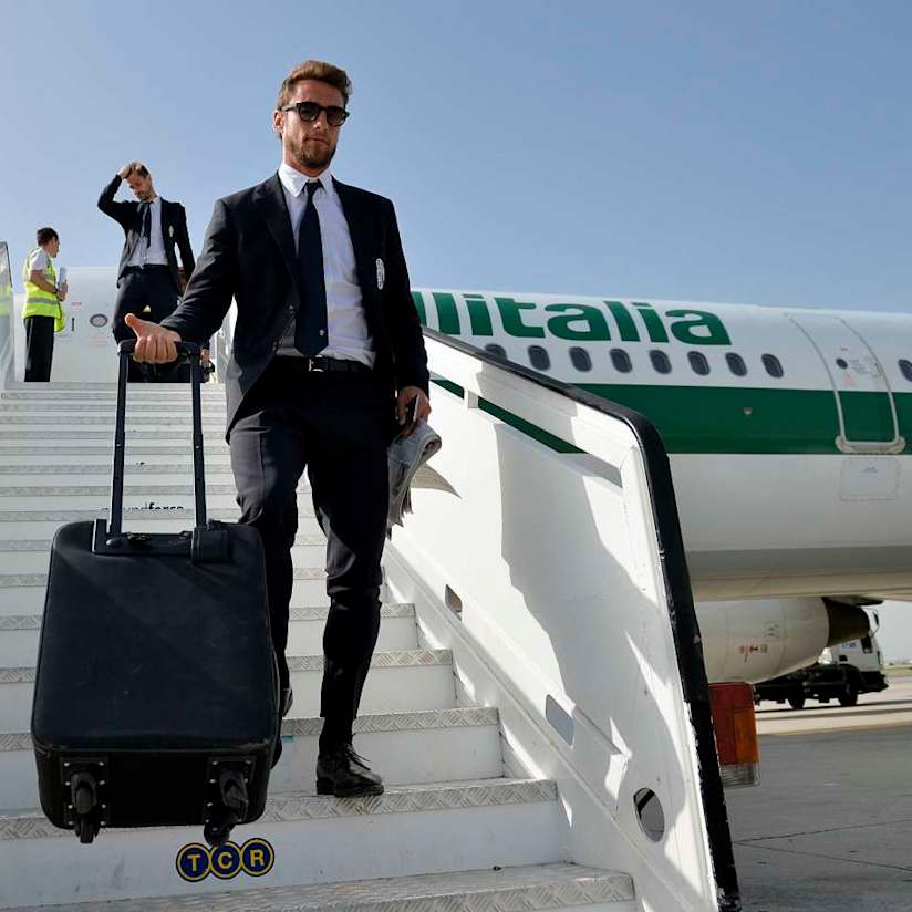 Juve touch down on Spanish soil