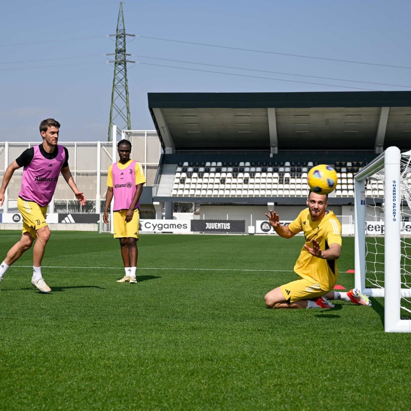 Giornata speciale per i Junior Member al Training Center: seduta d’allenamento con i bianconeri
