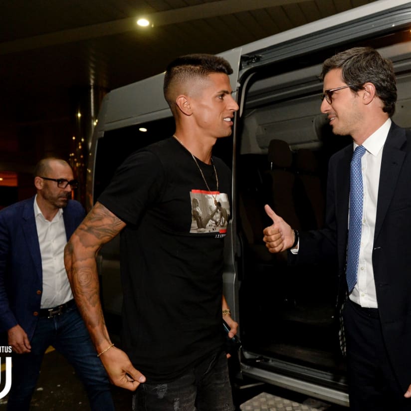 GALLERY: João Cancelo touches down