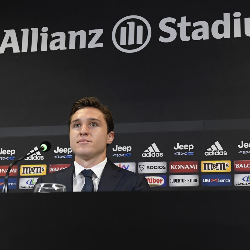 Chiesa: «Orgoglioso di essere alla Juve»