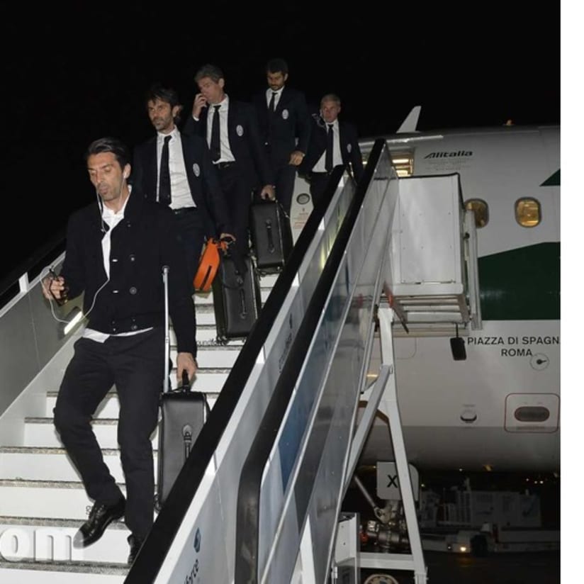 Atterrati a Madrid - Arrival in Madrid