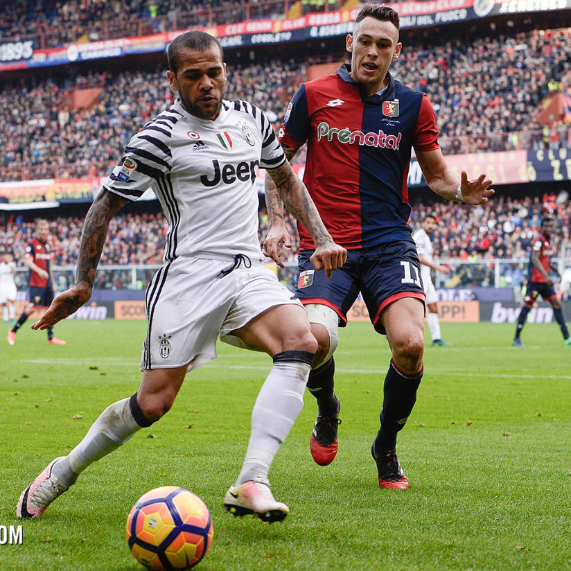 Le condizioni di Dani Alves e Bonucci