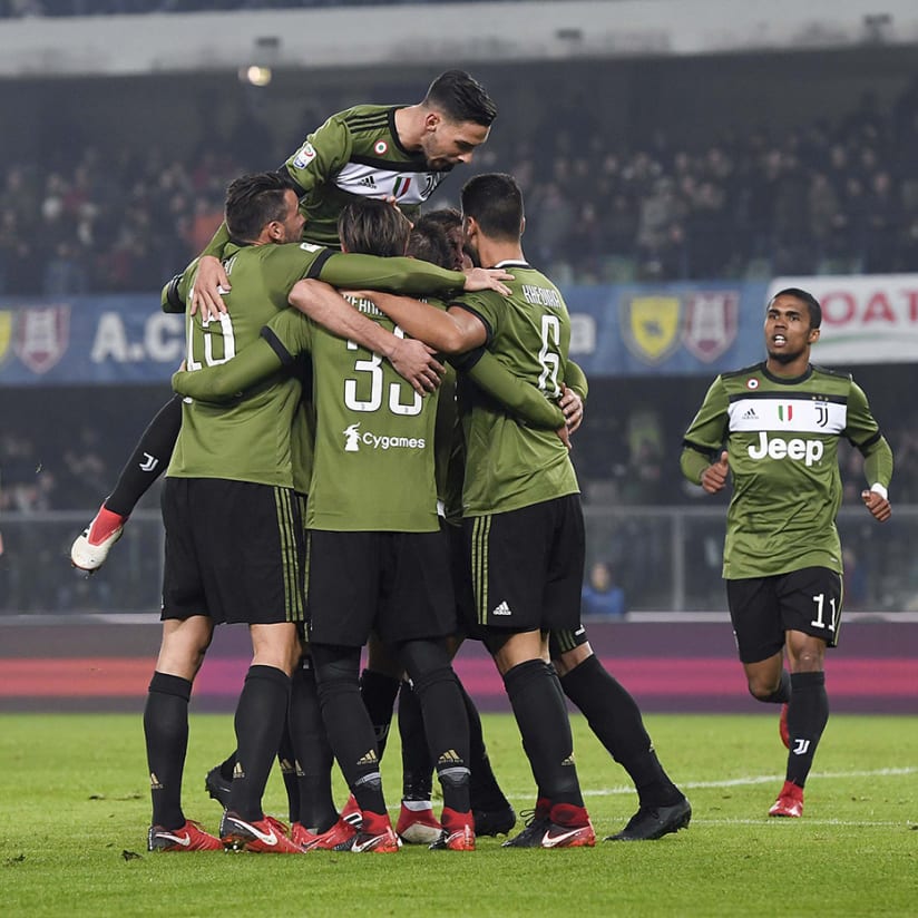 Juve dominate at the Bentegodi 