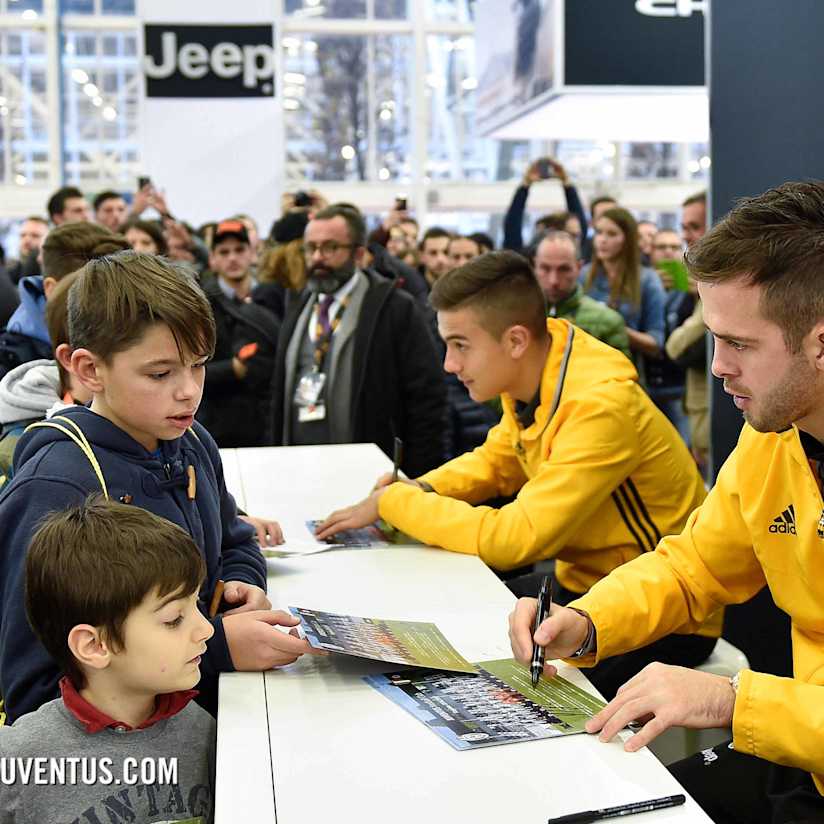 Paulo, Miralem and Jeep at Bologna Motor Show!