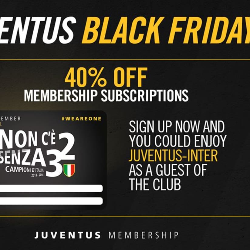 Black Friday discount on Premium Memberships!